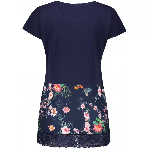  Damen-T-Shirt KIXMI PATTIE DUNKELBLAU 