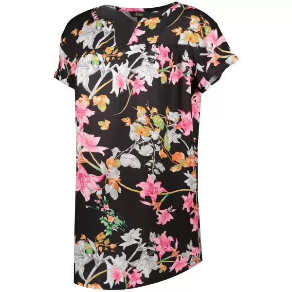  Damenbluse KIXMI PALILA SCHWARZ 