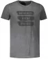 Herren-T-Shirt KIXMI PAUL DUNKELGRAU