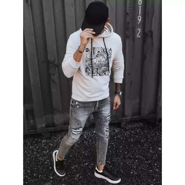  Herren -Sweatshirt DSTREET BX5469 BEIGE 