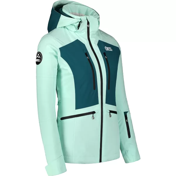  Damen-Skijacke NORDBLANC SNOW-SQUALL NBWJL7753 GRÜN 