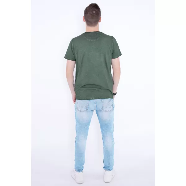  Herren-T-Shirt KIXMI PAUL GRÜN 
