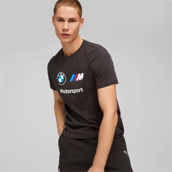  Herren-T-Shirt PUMA BMW MMS ESS LOGO TEE 538148-01 SCHWARZ 