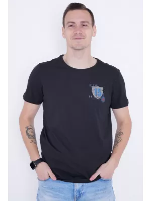 Herren-T-Shirt KIXMI PHIL SCHWARZ