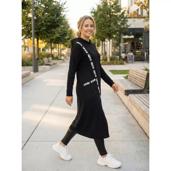  Damen-Sweatshirt KIXMI PAIGE SCHWARZ 
