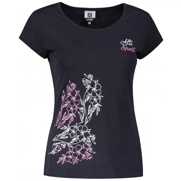  Damen-T-Shirt ALTISPORT ALW168122 NAVY BLAU 