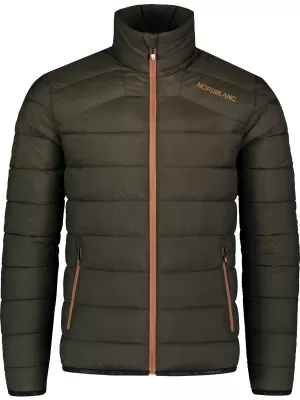 Herrenjacke NORDBLANC SPOT-ON NBWJM7706 GRÜN/BRAUN