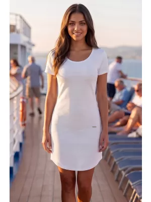 Kleid KIXMI PETUNIA WEIß