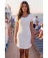 Kleid KIXMI PETUNIA WEIß