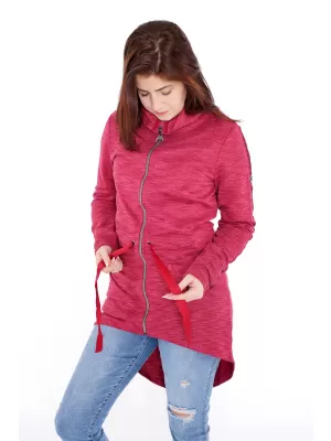 Damen-Sweatshirt ALTISPORT AGNES BURGUND
