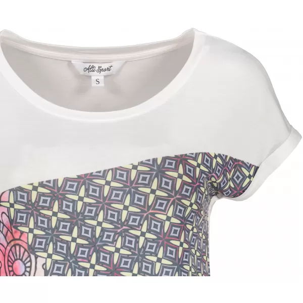  Damen-T-Shirt ALTISPORT ARIEL WEIß 