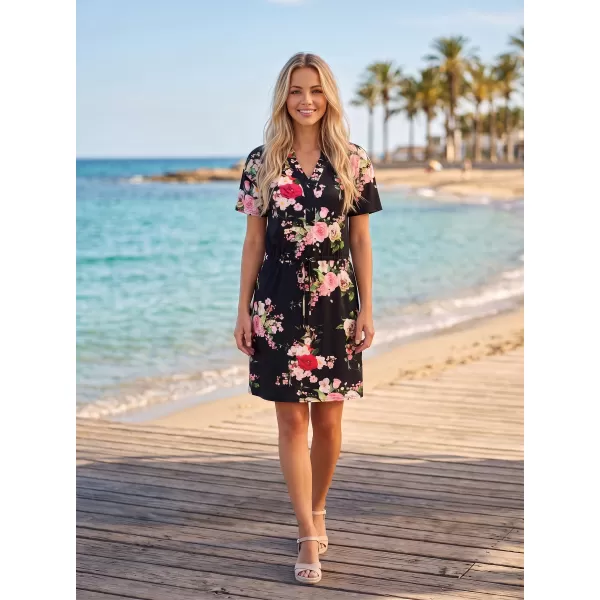  Kleid KIXMI POLLY SCHWARZ 