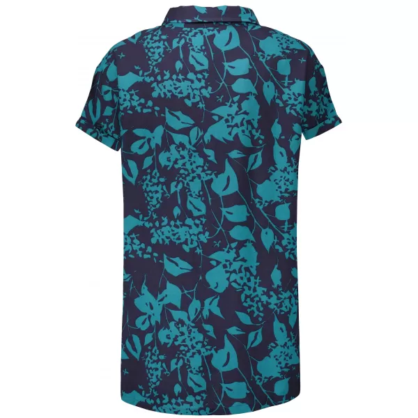  Damenbluse KIXMI PANTHEA DUNKELBLAU 