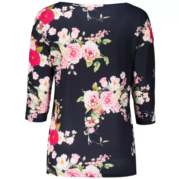  Damen-T-Shirt KIXMI PALA DUNKELBLAU 