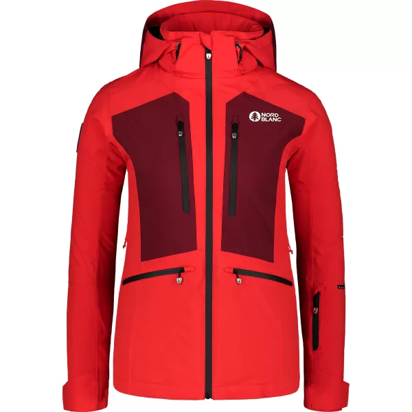  Damen-Skijacke NORDBLANC SNOW-SQUALL NBWJL7753 ROT 