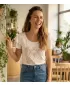 Damen-T-Shirt KIXMI PAMMI WEIß