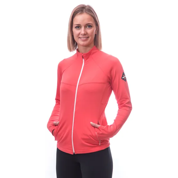  Damen-Sweatshirt SENSOR COOLMAX THERMO 22200066 KORALLE 