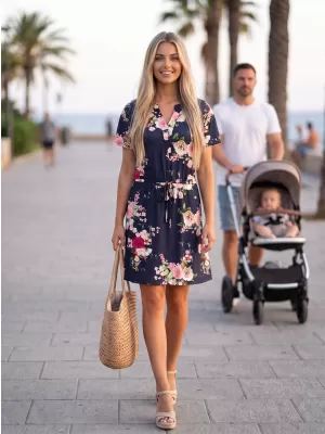 Kleid KIXMI POLLY DUNKELBLAU
