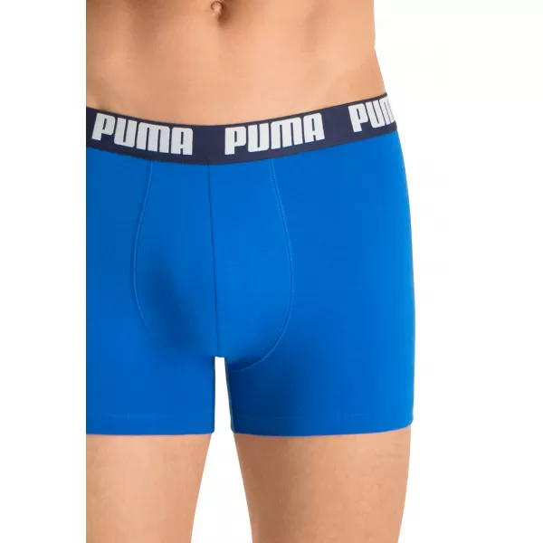  Herren-Boxershorts PUMA BASIC BOXER 2P 88886960 ECHTES BLAU 