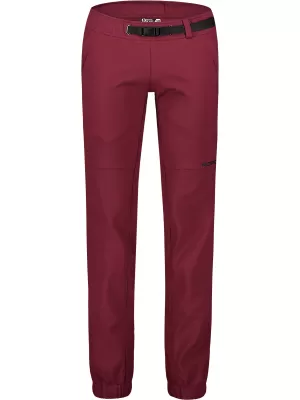 Softshellhose für Damen NORDBLANC ELSA NBFPL7733 BURGUND