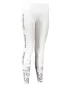 Lange Premium-Leggings für Damen ALTISPORT SWE/ALW02S04 WEIß GRAU