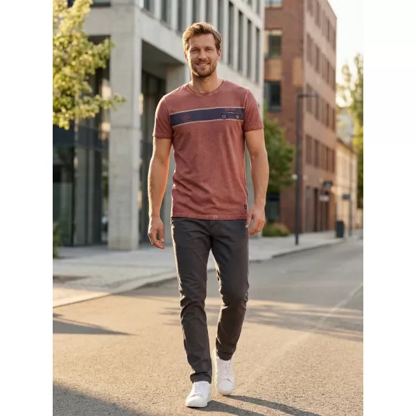  Herren-T-Shirt ALTISPORT ARMAN BURGUND 