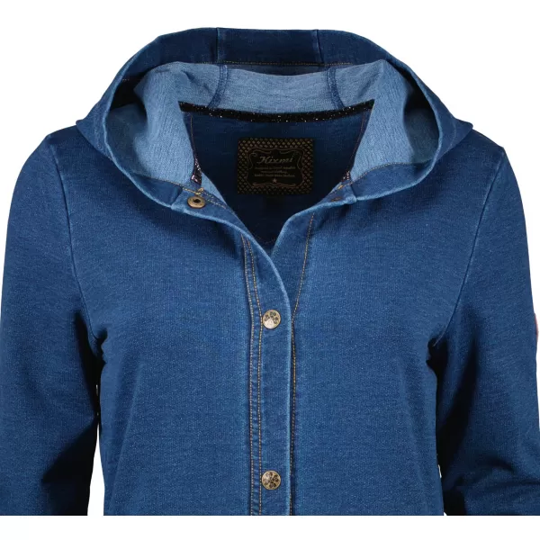  Damen-Sweatshirt KIXMI PENINI DUNKELBLAU 