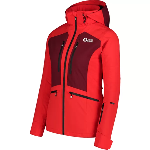  Damen-Skijacke NORDBLANC SNOW-SQUALL NBWJL7753 ROT 