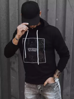 Herren -Sweatshirt DSTREET BX5467 SCHWARZ