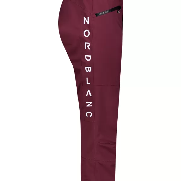  Herren-Skihose NORDBLANC SLALOM NBWP7766 BURGUND 