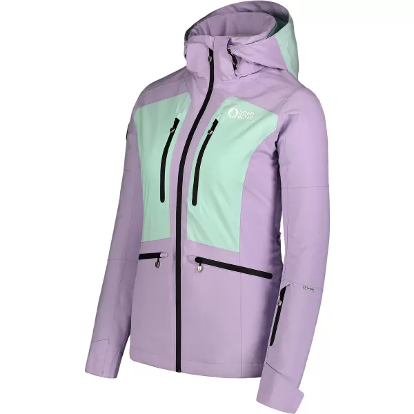  Damen-Skijacke NORDBLANC SNOW-SQUALL NBWJL7753 LILA 