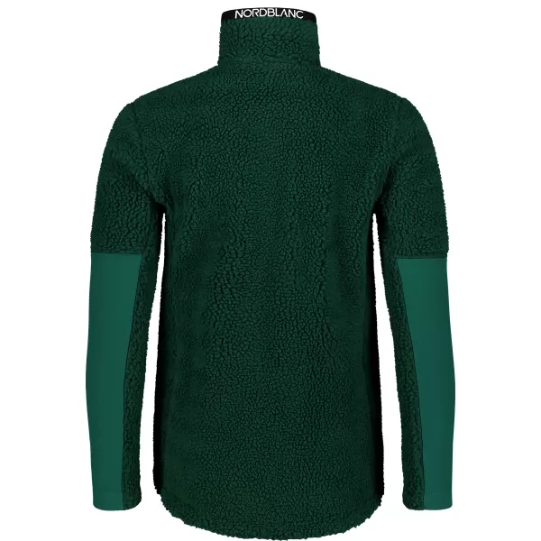  Fleece-Sweatshirt für Damen NORDBLANC PENINSULA NBSFL7654 GRÜN 