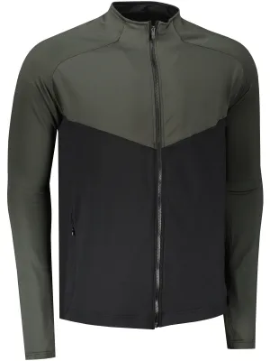 Herren-Sweatshirt SENSOR COOLMAX THERMO 22200057 SCHWARZ/OLIVE GREEN