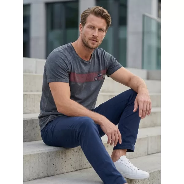  Herren-T-Shirt ALTISPORT ARMAN DUNKELGRAU 
