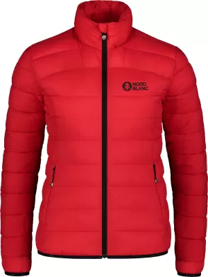 Steppjacke für Damen NORDBLANC SURROUNDINGS NBWJL7719 ROT