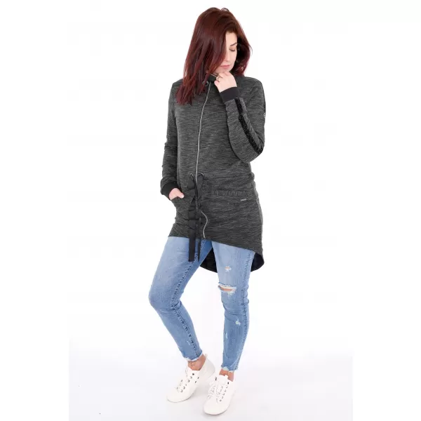  Damen-Sweatshirt ALTISPORT AGNES SCHWARZ 