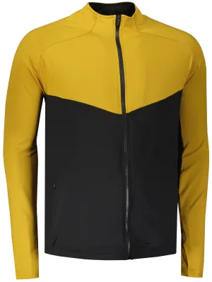 Herren-Sweatshirt SENSOR COOLMAX THERMO 22200058 SCHWARZ/MUSTARD