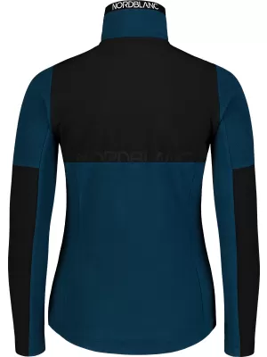 Fleece-Sweatshirt für Damen NORDBLANC SPRYNESS NBSFL7651 BLAU