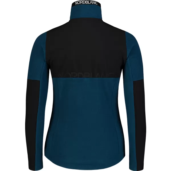  Fleece-Sweatshirt für Damen NORDBLANC SPRYNESS NBSFL7651 BLAU 