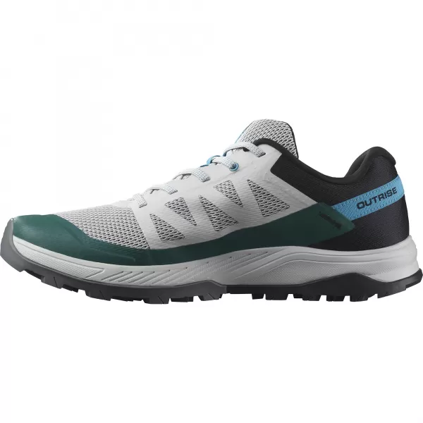  Herrenschuhe SALOMON OUTRISE L47143200 MONDGESTEIN/SCHWARZ/ALGIERBLAU 