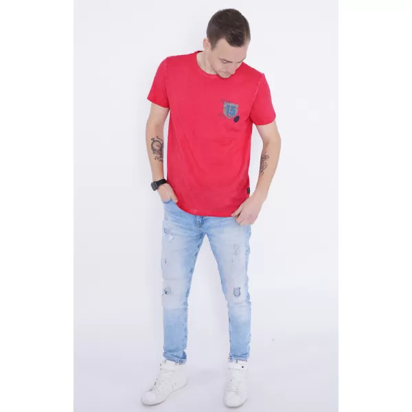  Herren-T-Shirt KIXMI PHIL ROT 