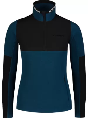 Fleece-Sweatshirt für Damen NORDBLANC SPRYNESS NBSFL7651 BLAU
