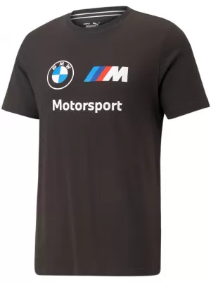 Herren-T-Shirt PUMA BMW MMS ESS LOGO TEE 538148-01 SCHWARZ