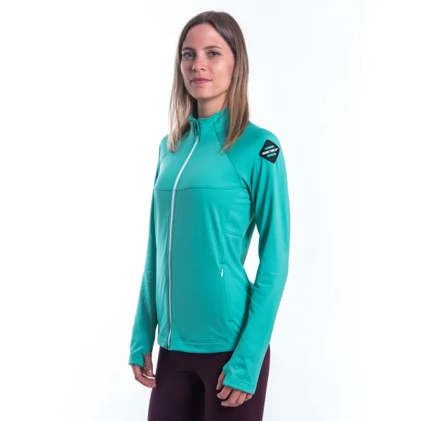  Damen-Sweatshirt SENSOR COOLMAX THERMO 22200067 SEA GREEN 