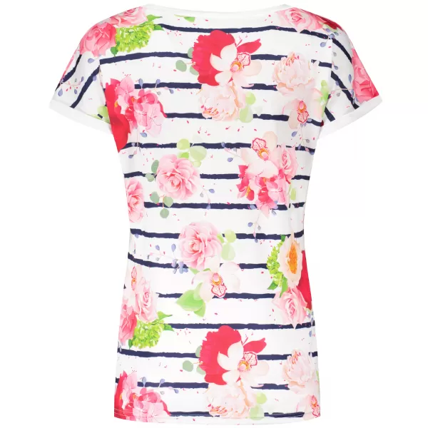  Damen-T-Shirt KIXMI PANDORA WEIß 