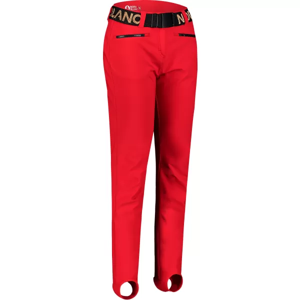  Softshell-Skihose für Damen NORDBLANC FULLCOVER NBWPL7729 ROT 