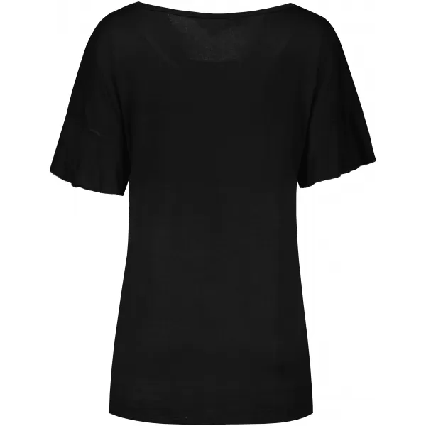  Damen-T-Shirt KIXMI PALIMA SCHWARZ 