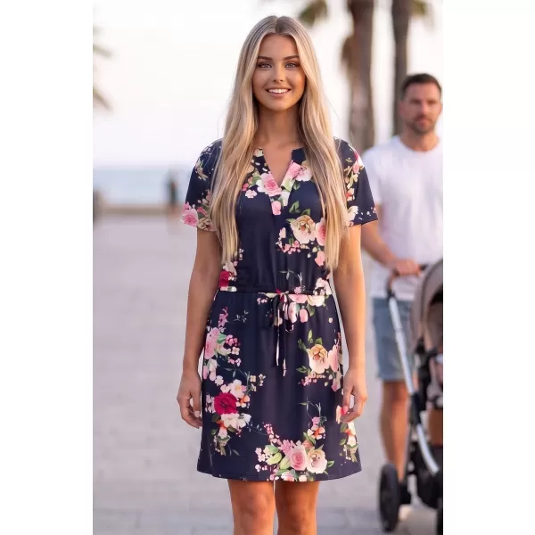  Kleid KIXMI POLLY DUNKELBLAU 