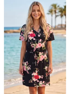 Kleid KIXMI POLLY SCHWARZ