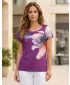 Damen-T-Shirt ALTISPORT ANTONIA LILA
